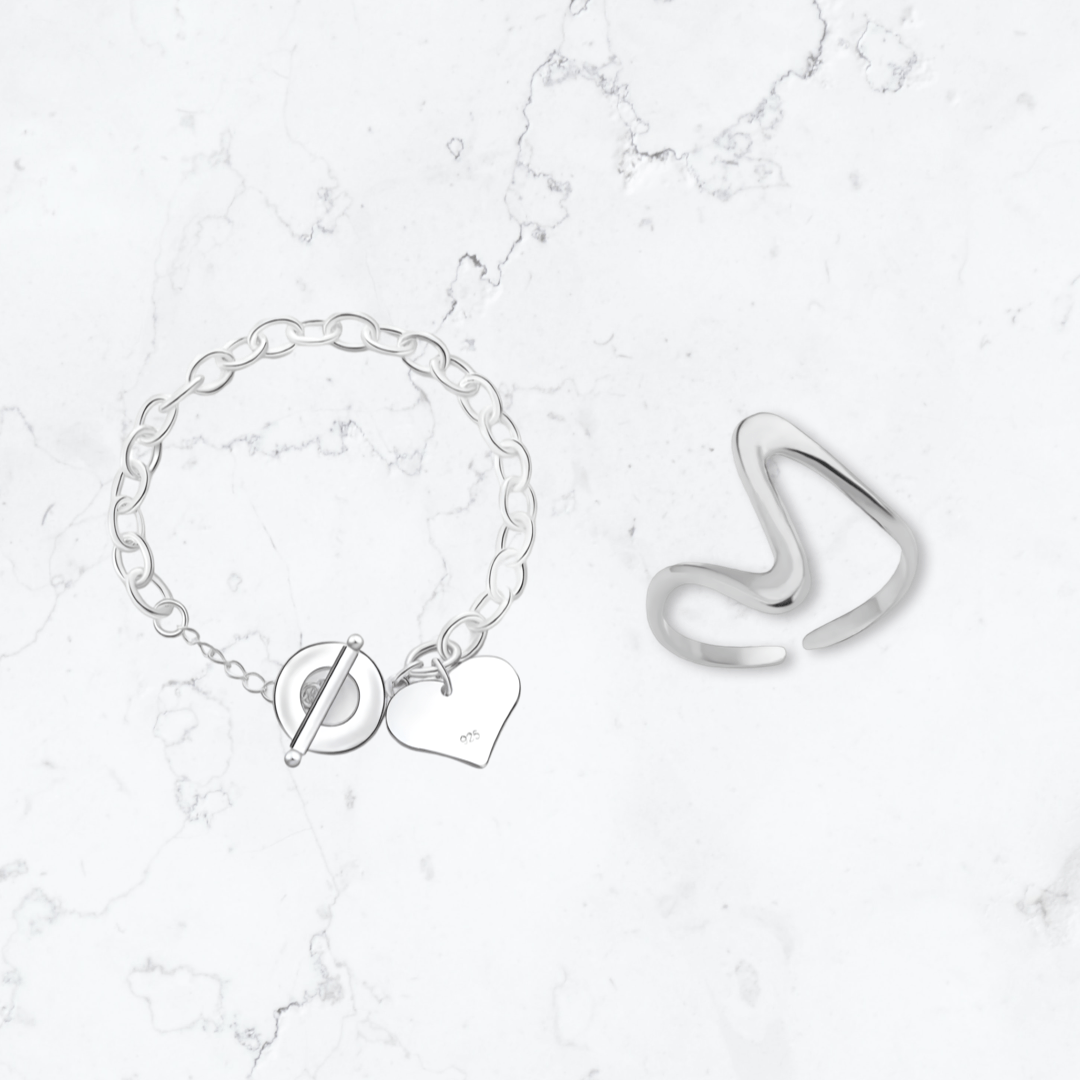 Silver Glow Set - Gemineye Jewellery