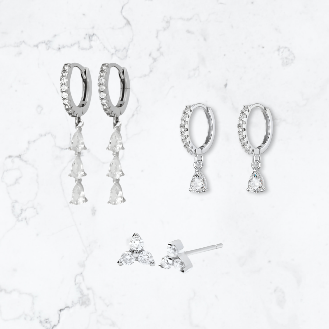 Silver Stacker Set - Gemineye Jewellery