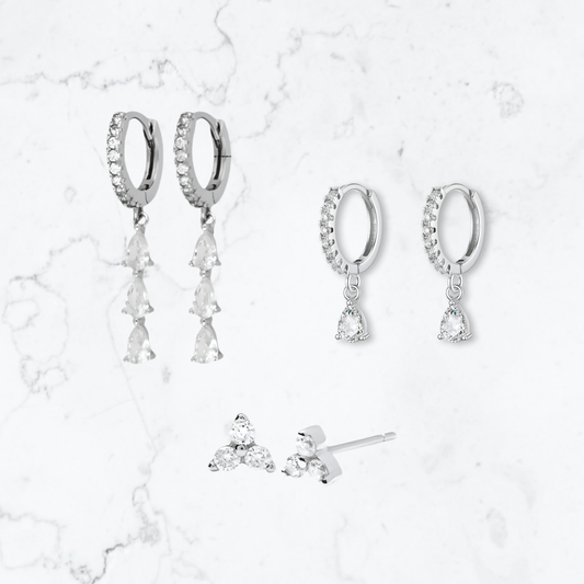 Silver Stacker Set - Gemineye Jewellery