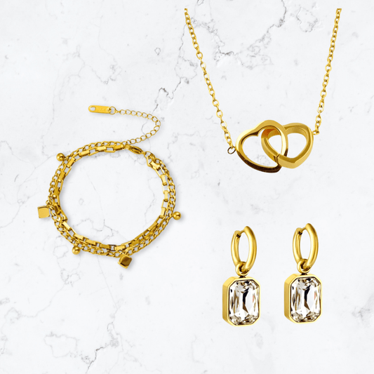 Gold Essentials Set - Gemineye Jewellery