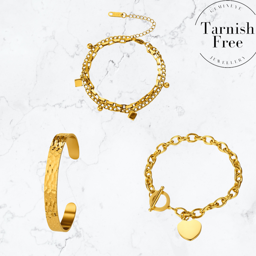 Gold Layered Luxe Set - Gemineye Jewellery