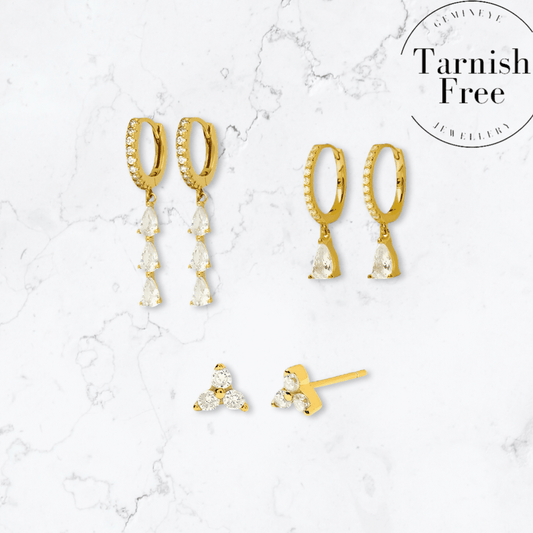 Gold Stacker Set - Gemineye Jewellery