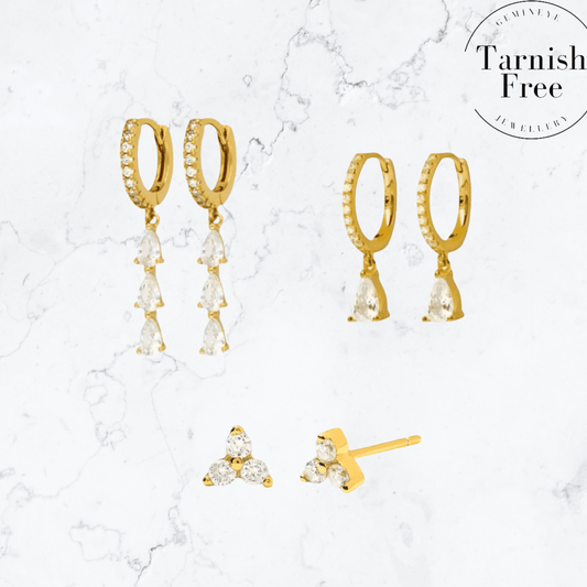 Gold Stacker Set - Gemineye Jewellery