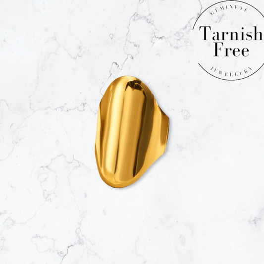 Gold Wrap Ring - Gemineye Jewellery