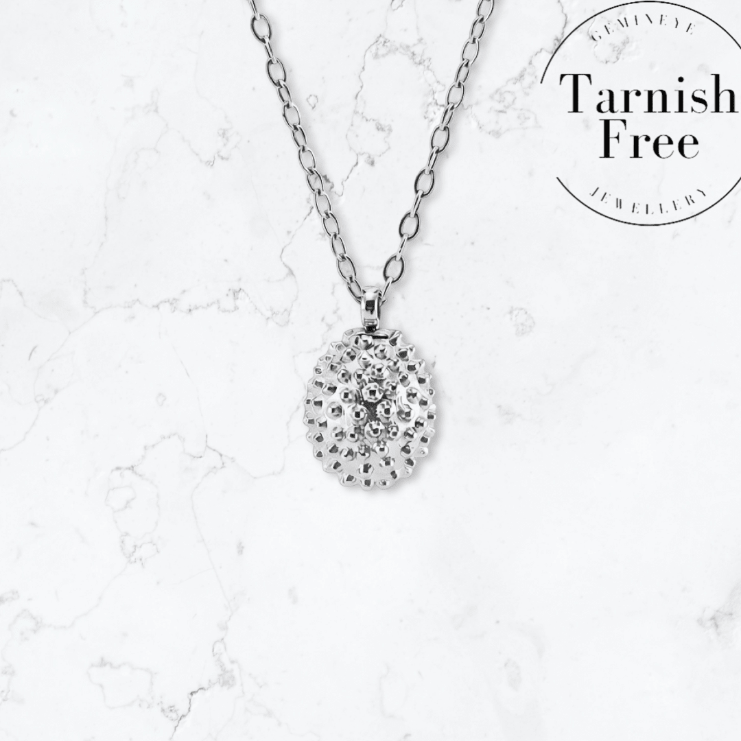 Silver Single Drop Necklace - Gemineye Jewellery